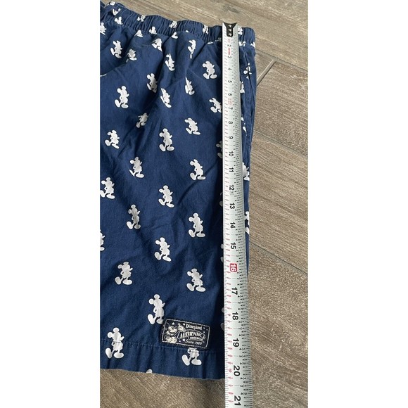 Disney parks Disneyland Mickey Mouse navy blue shorts bahama golf relaxed - Picture 3 of 4
